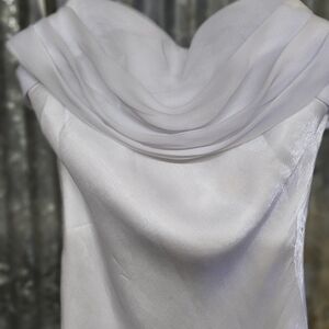Elegant White Wedding Dress Small